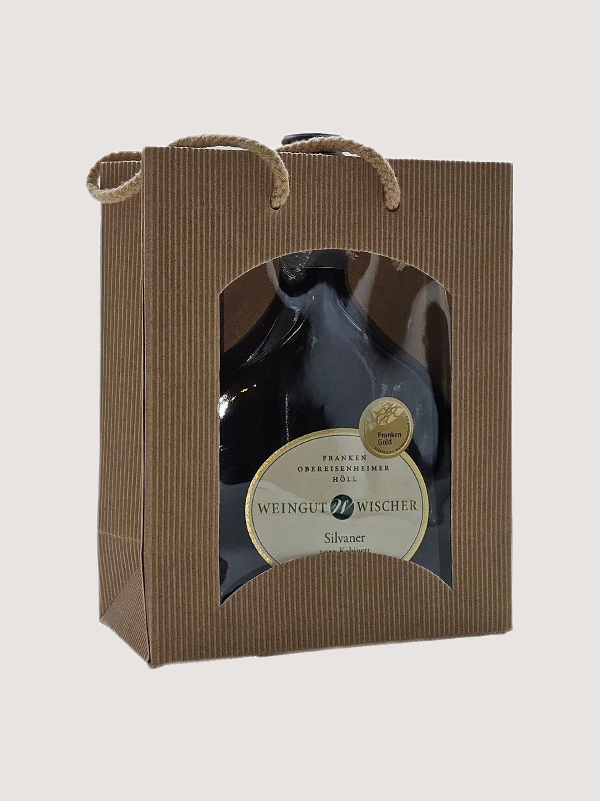 1er Tragetasche Bocksbeutel - Geschenktüte