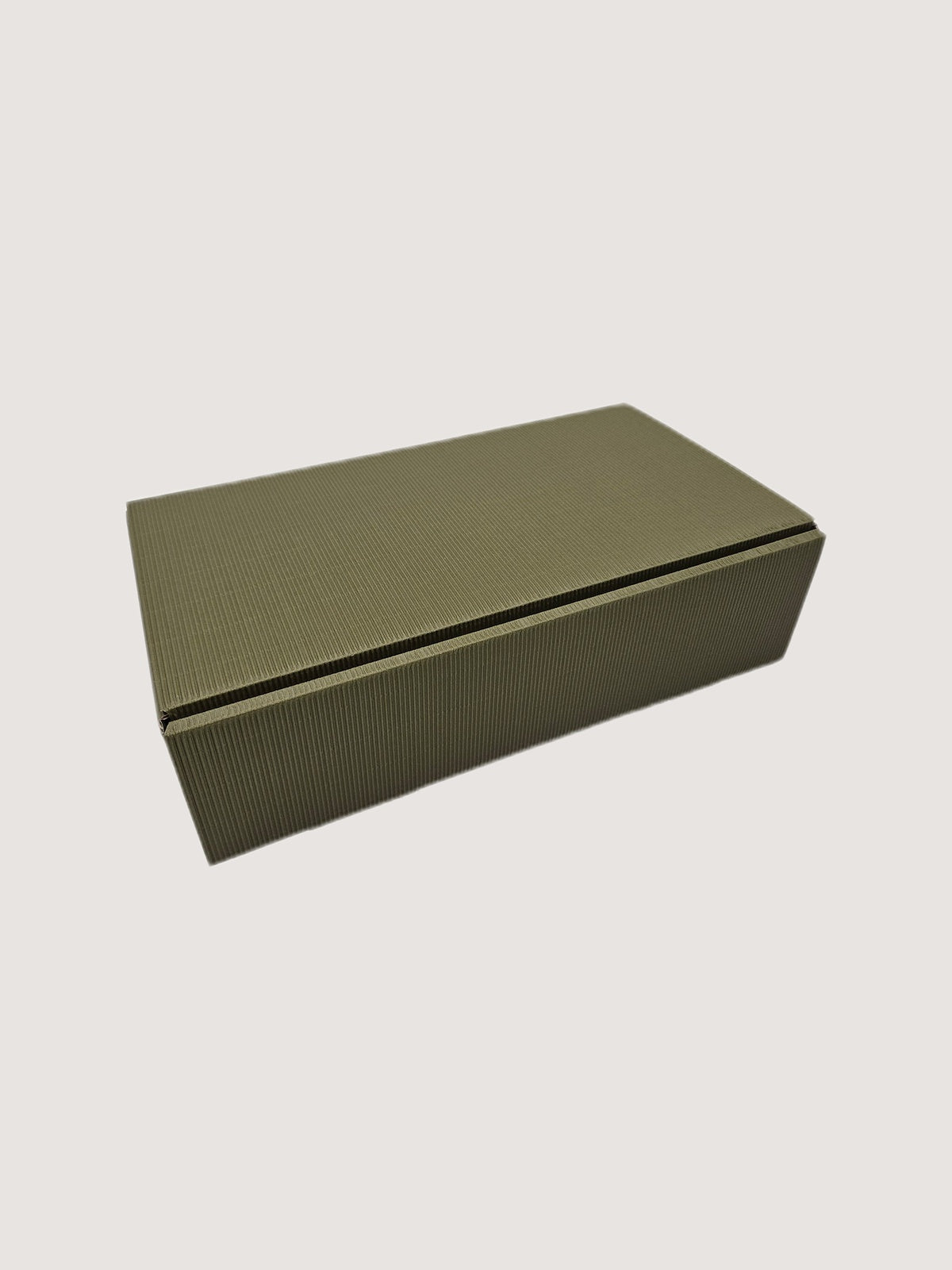 2er Geschenk-Karton in moosgrün
