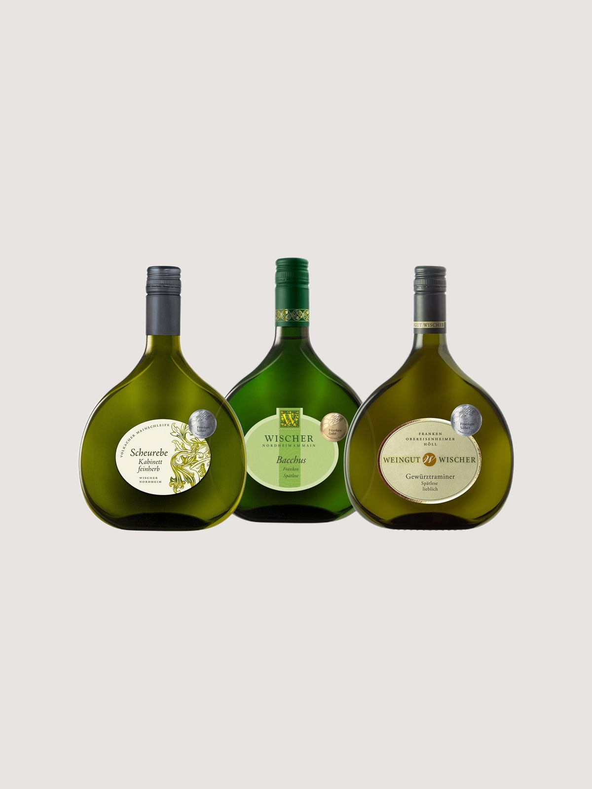 Fruchtiges Trio - Weinpaket mit drei fruchtig-lieblichen Weißweinen