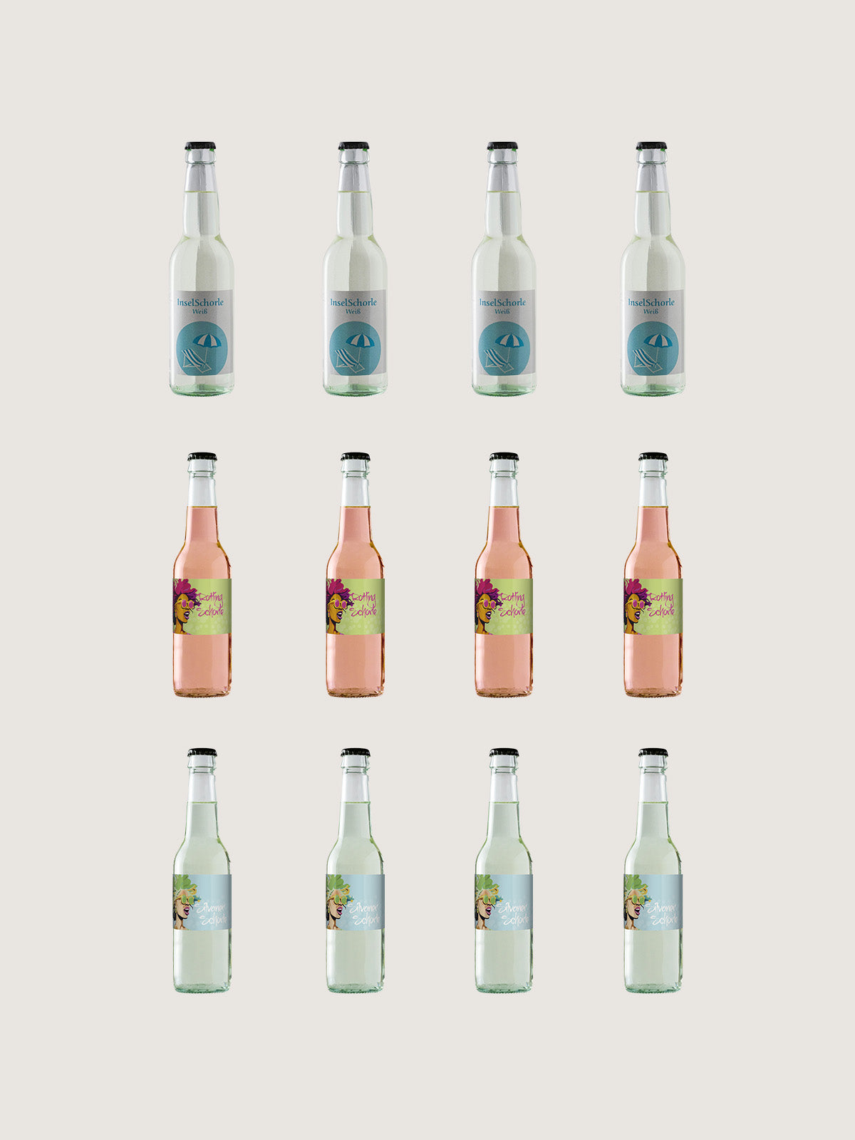 Sommer-Genuss – 12 Weinschorlen im Sommerpaket (versandkostenfrei)